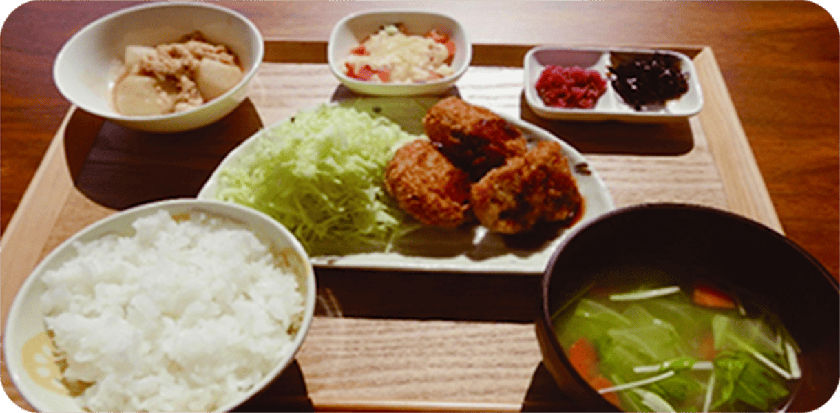 夕食まで提供可能